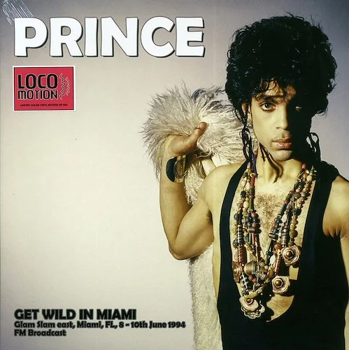 Prince - Get Wild In Miami: Glam Slam East, Miami, FL, 8-10th June 1994 FM Broadcast (ltd. 300 copies made) (colored vinyl)