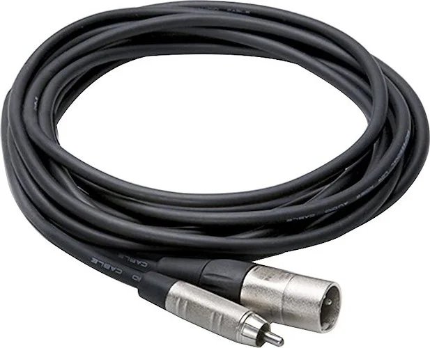 PRO CABLE XLR3M - RCA 20FT