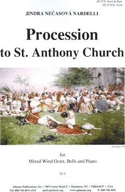 Procession To St Anthony Church-set-mxd Wds 8-pno