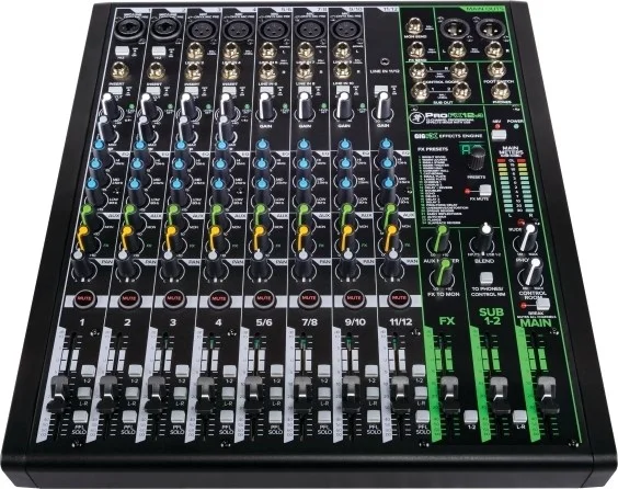 ProFX12v3 - 12-Channel Professional Effects Mixer with USB