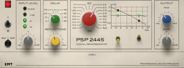 PSP 2445 EMT (Download) <br>A Vintage Reverb Processor.