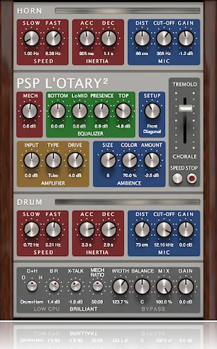 PSP L'otary 2 (Download) <br>An emulation of legendary rotary speaker