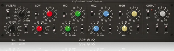 PSP McQ (Download) <br>The classic sound of various console EQs