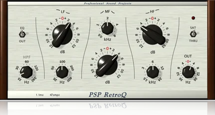 PSP RetroQ (Download) <br>PSP unique take on a musical EQ
