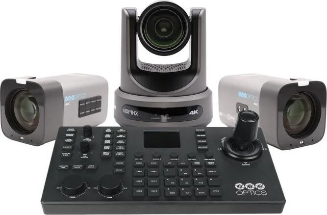 PTZ OpticsPT12X4K-ACTION-SJOYThis bundle features two (2) P