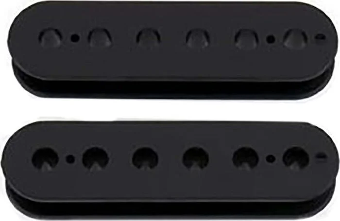 PU-6910-023 Black Humbucking Bobbin Set (Slug & Screw)<br>