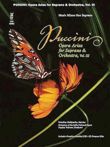 Puccini Arias for Soprano with Orchestra - Volume III