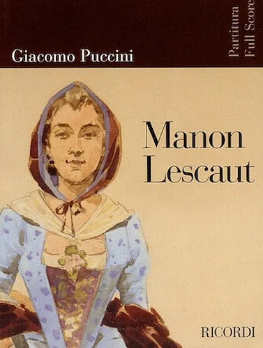 Puccini - Manon Lescaut - Opera Full Score