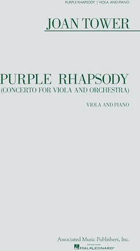 Purple Rhapsody - Concerto for Violin and Orchestra