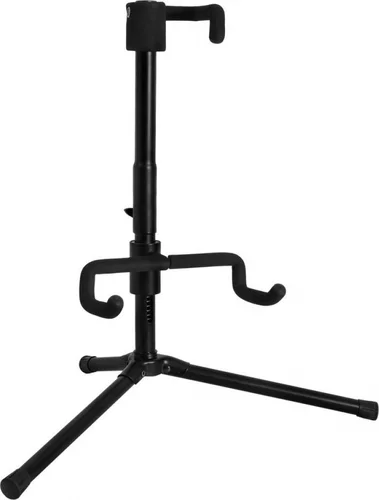 Push-Down Spring-Up Locking Electric Guitar Stand