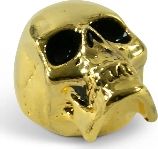 Q-Parts Jumbo Skull Knob II - Gold