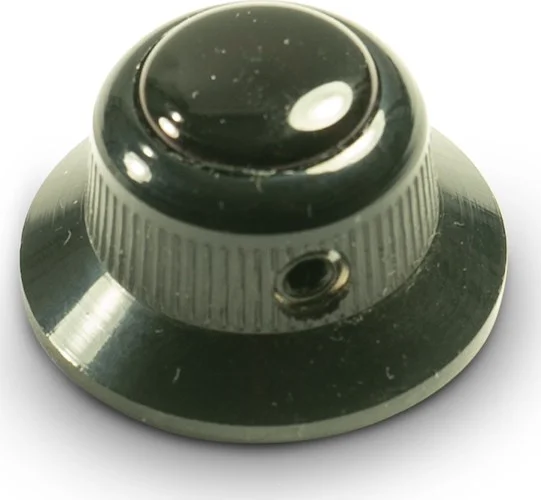 Q-Parts Knobs With Black Inlay - UFO Black