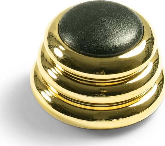 Q-Parts Knobs With Ebony Inlay - Ringo Gold