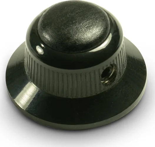 Q-Parts Knobs With Ebony Inlay - UFO Black