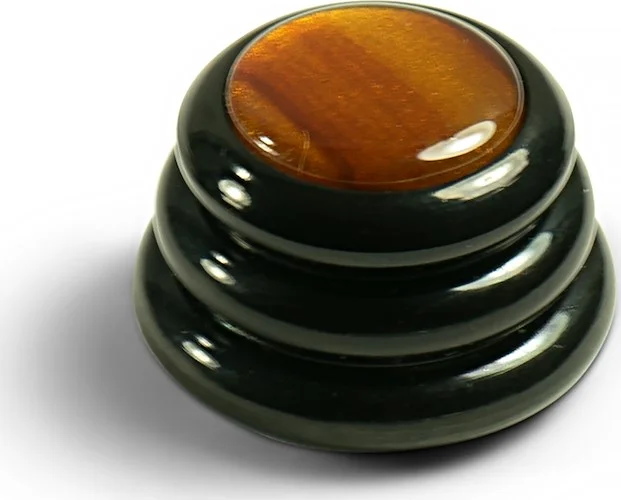 Q-Parts Knobs With Tortoise Inlay - Ringo Black