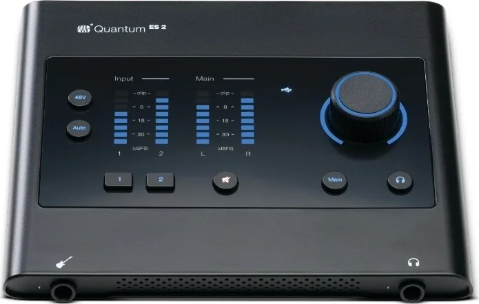 Quantum ES 2 - 2x2, 24-bit/192 kHz USB-C Audio Interface