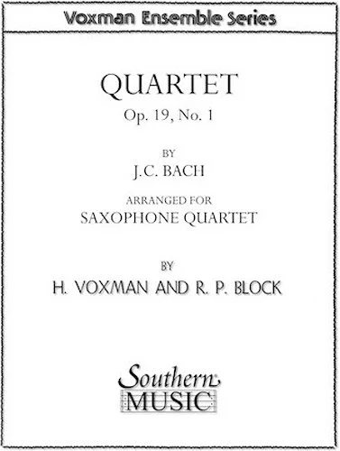 Quartet, Op. 19 No. 1