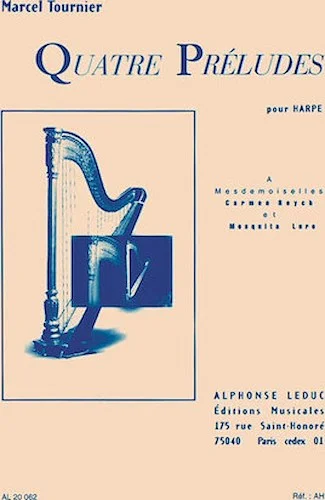 Quatre Preludes Pour Harpe