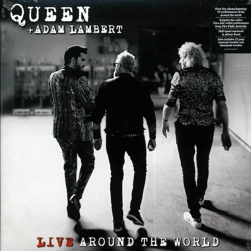 Queen, Adam Lambert - Live Around The World (20 tracks) (2xLP) (incl. mp3)