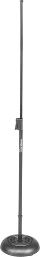 Quik-Release Round Base Mic Stand