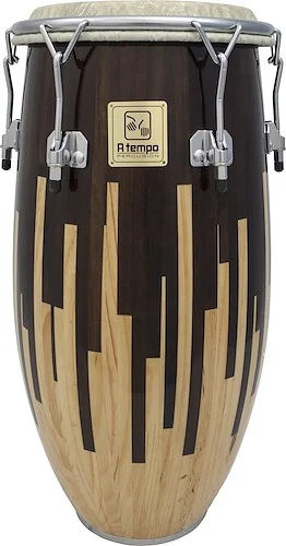 Quinto - Cascada pattern, Tropical Walnut and Mohena, 11" Remo Tucked Fiberskyn® head, 29.5" tall