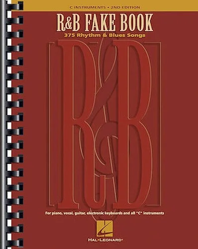 R&B Fake Book - 2nd Edition - 375 Rhythm & Blues Songs