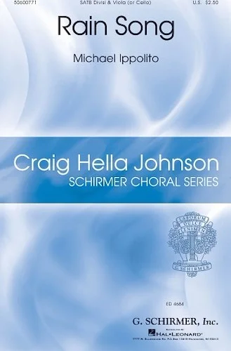 Rain Song - Craig Hella Johnson Choral Series
