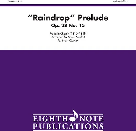 "Raindrop" Prelude, Opus 28, No. 15