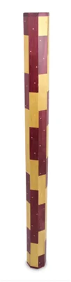 Rainstick - Artisan hardwood, Violet Pattern