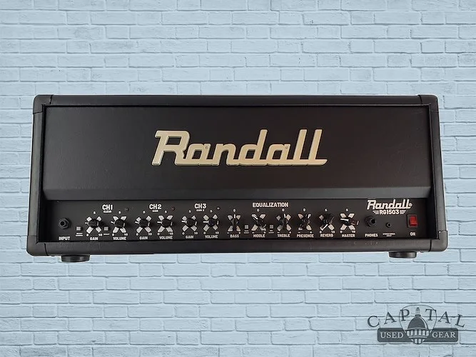 Randall RG1503H 3 Channel 150 Watt Solid State Guitar Head