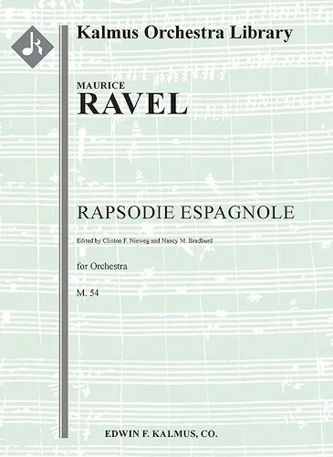 Rapsodie Espagnole, M. 54<br>