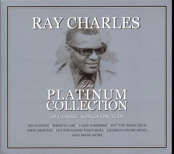 Ray Charles - The Platinum Collection (60 tracks) (3xCD) (deluxe 3-fold digipak)