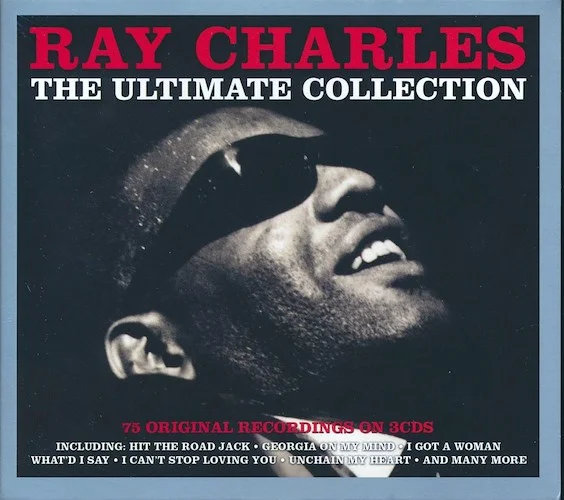 Ray Charles - The Ultimate Collection (75 tracks) (3xCD) (deluxe 3-fold digipak)