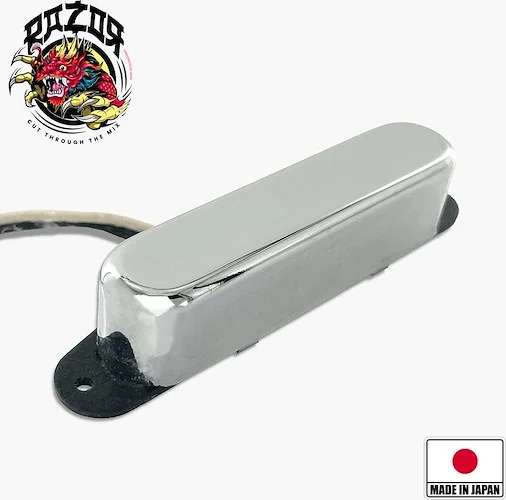 Razor® Buraddo mun Blood Moon Neck Pickup for Telecaster® - Chrome<br>