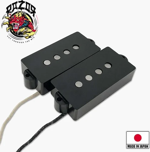 Razor® Buraddo mun Blood Moon Pickup for Precision Bass® - Black<br>