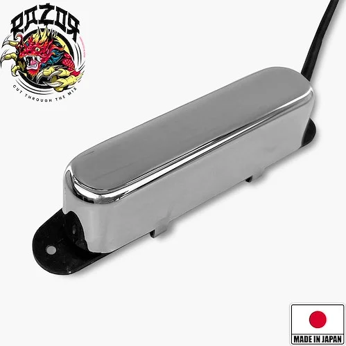 Razor® Hiho Hidden Gem Single-Space Stacked Humbucking Neck Pickup For Telecaster® - Chrome<br>