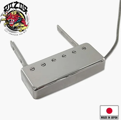 Razor® Jazubakka Jazz Bucker Floating Humbucking Pickup - Neck Mount<br>Nickel