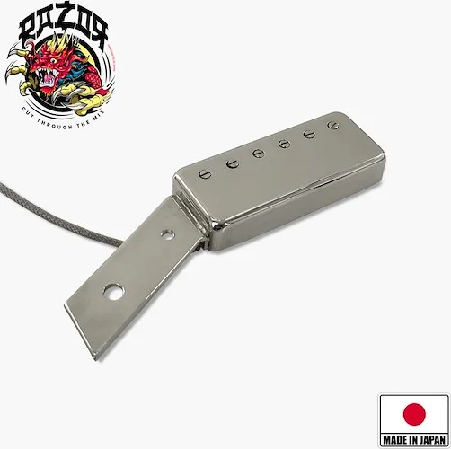 Razor® Jazubakka Jazz Bucker Floating Humbucking Pickup - Pickguard Mount Bridge<br>Nickel