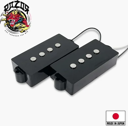 Razor® Mangetsu Full Moon Pickup For Precision Bass® - Black<br>