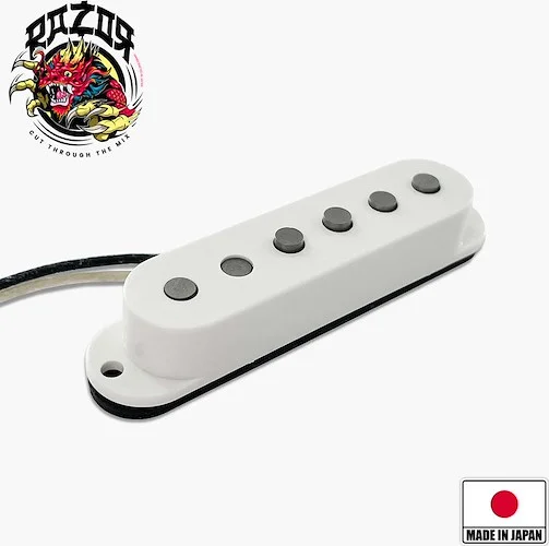 Razor® Supamun Super Moon Neck Pickup For Stratocaster® - White<br>