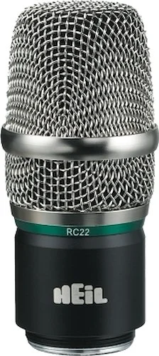 RC 22 - Nickel - Replacement Wireless Capsule for PR22 Microphone