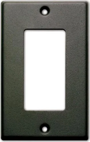RDLCP-1BSingle Cover Plate - black