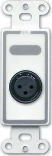 RDLD-XLR3FPlate with 3-Pin XLR Female