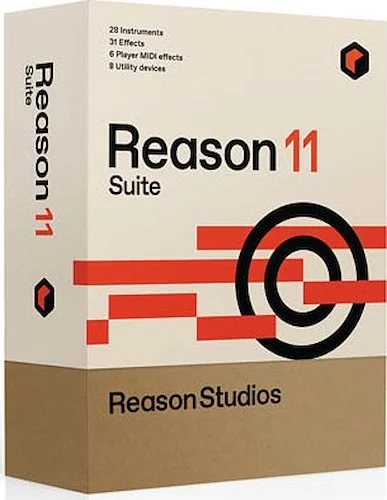 Reason 11 Suite - Upgrade from Full Editions of Reason