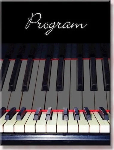 Recital Program #37 - 25 Pkg