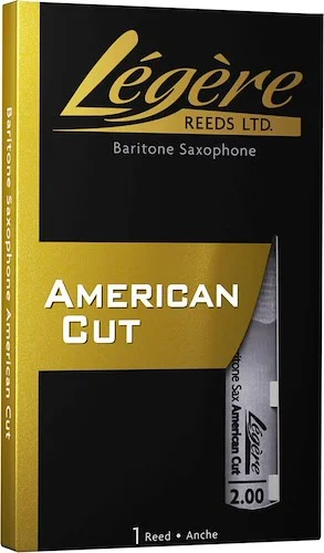 Reed, Legere, Baritone Sax American Cut 2.00