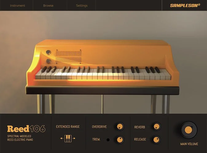 Reed106 (Download)<br>The first ever-changing modeled Electric Piano