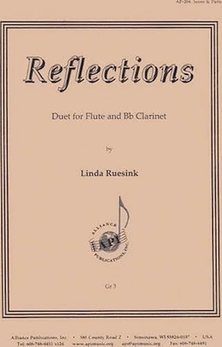 Reflections - Ruesink - Duet For Fl & Clnt