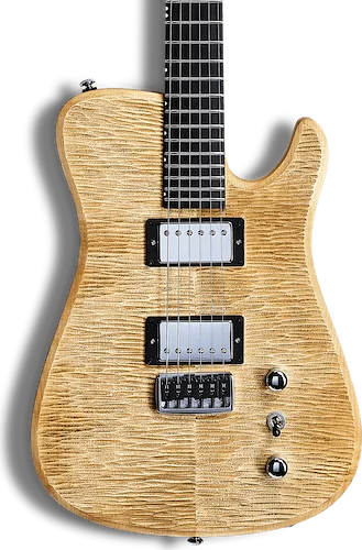 Relish Guitars Estate - Upcycled Maple - Hand-carved top
