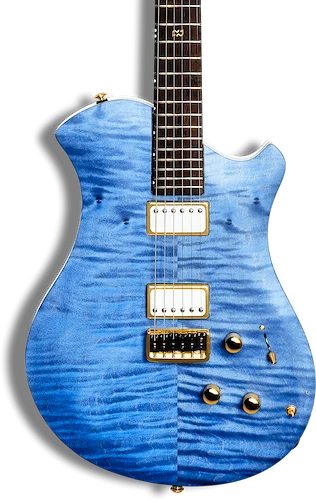 Relish Guitars Flamed Maple Mary - Lake Blue